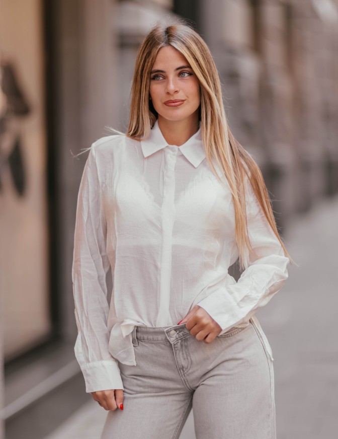 TWO WAY CAMICIA  BASIC VELO