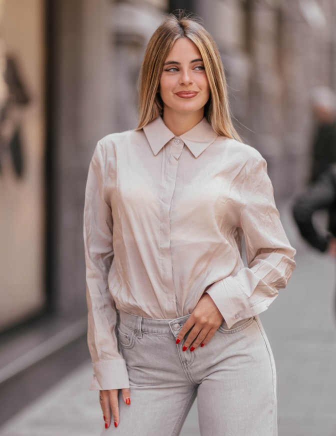 TWO WAY CAMICIA  BASIC VELO