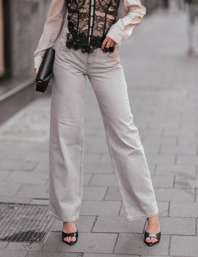 ONLY JEANS VITA BASSA GREY...