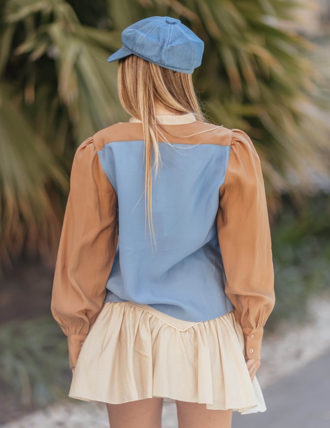 HAVEONE CAMICIA  TRICOLOR