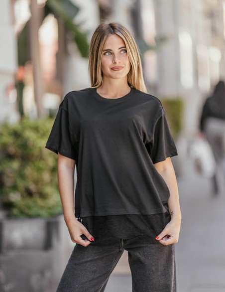 ONLY TSHIRT  PIZZO GIU