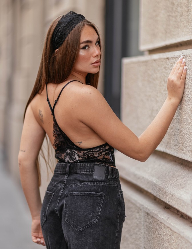 TWO WAY TOP  BRA PIZZO