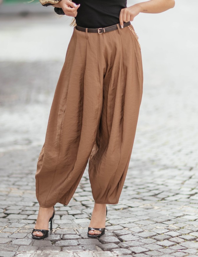 HAVEONE PANTALONI  CINTURA...