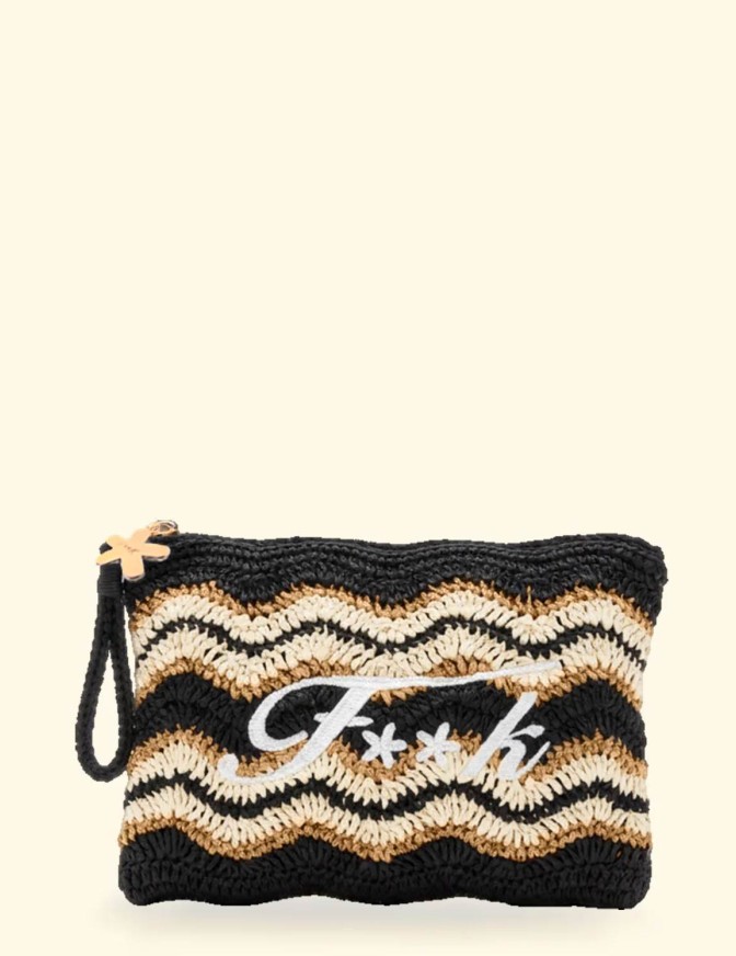 F**K BORSA POCHETTE LOGO