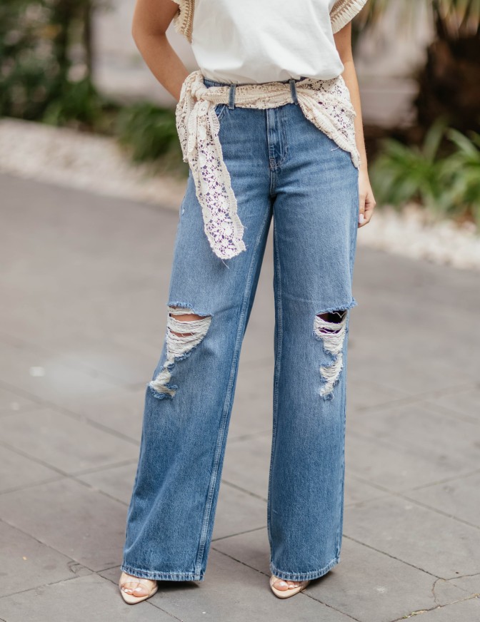 ONLY JEANS  STRAPPI FOULARD...