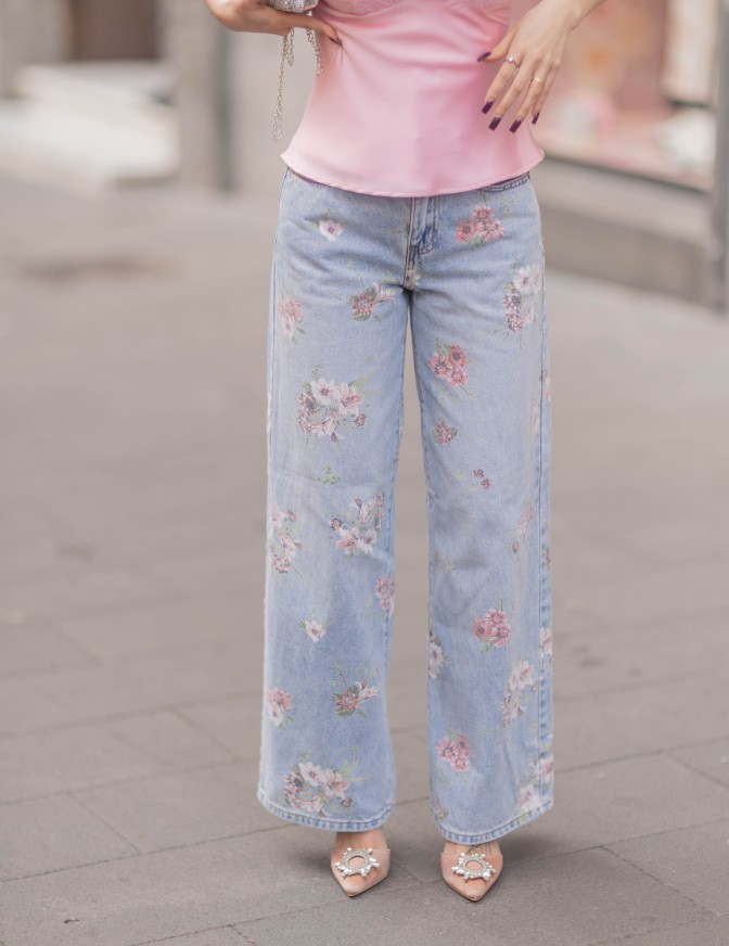 LE STREGHE JEANS  FIORI