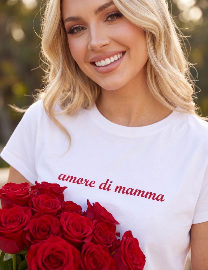 VICOLO TSHIRT STAMPA AMORE...
