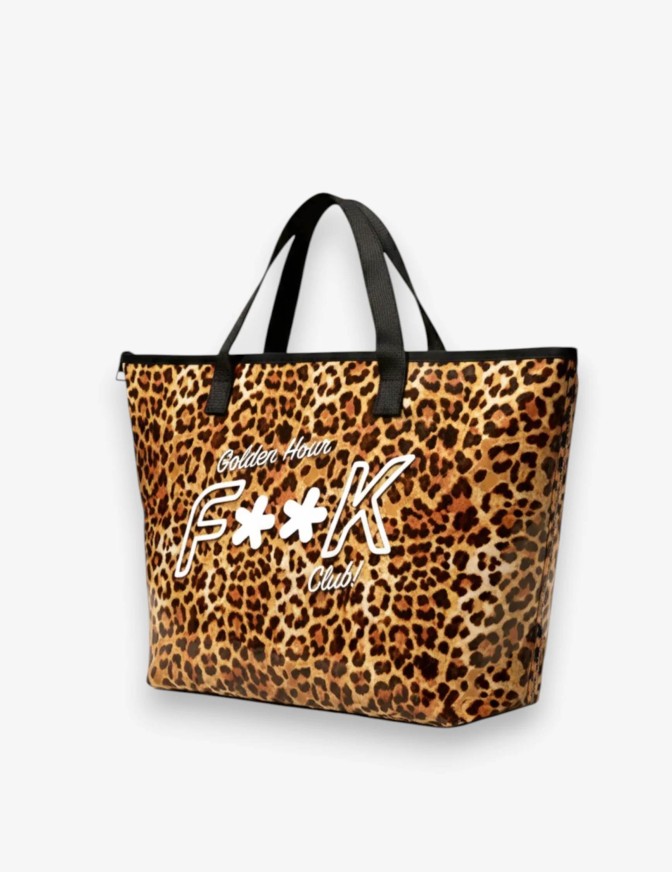 F**K BORSA BIG PVC GOLDEN HOUR