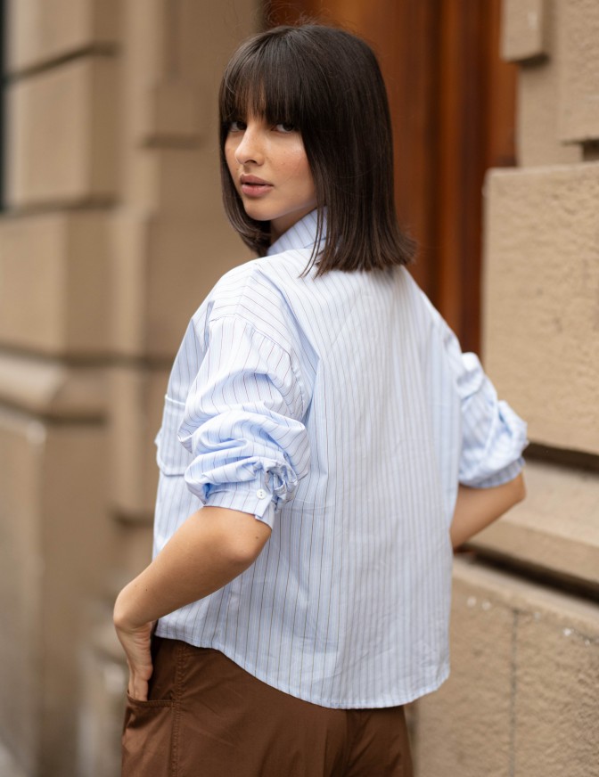 LE STREGHE CAMICIA  CROP...