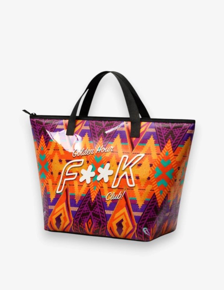 F**K BORSA BIG PVC GOLDEN HOUR