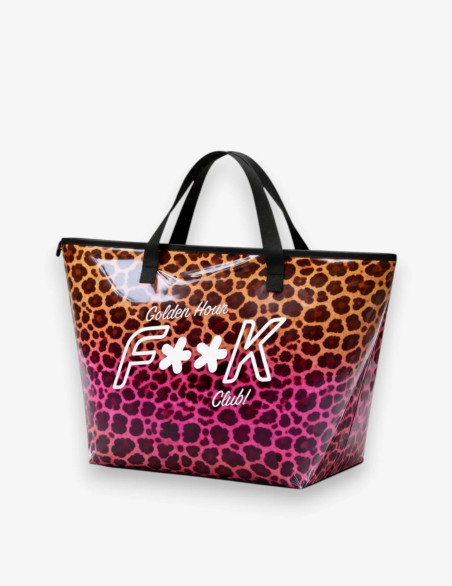 F**K BORSA BIG PVC GOLDEN HOUR