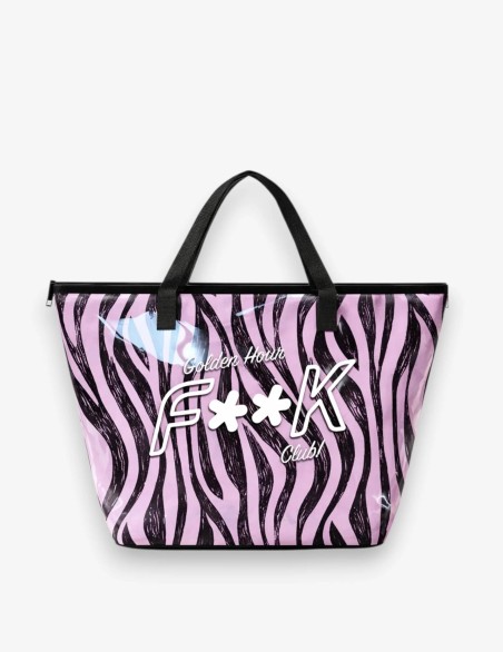 F**K BORSA BIG PVC GOLDEN HOUR