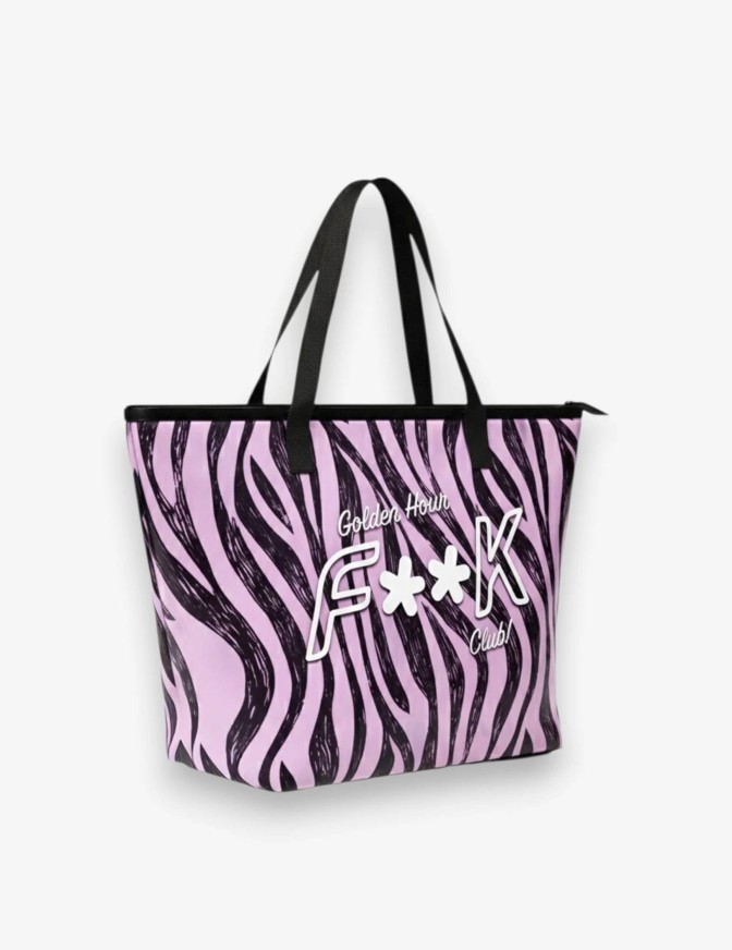 F**K BORSA BIG PVC GOLDEN HOUR