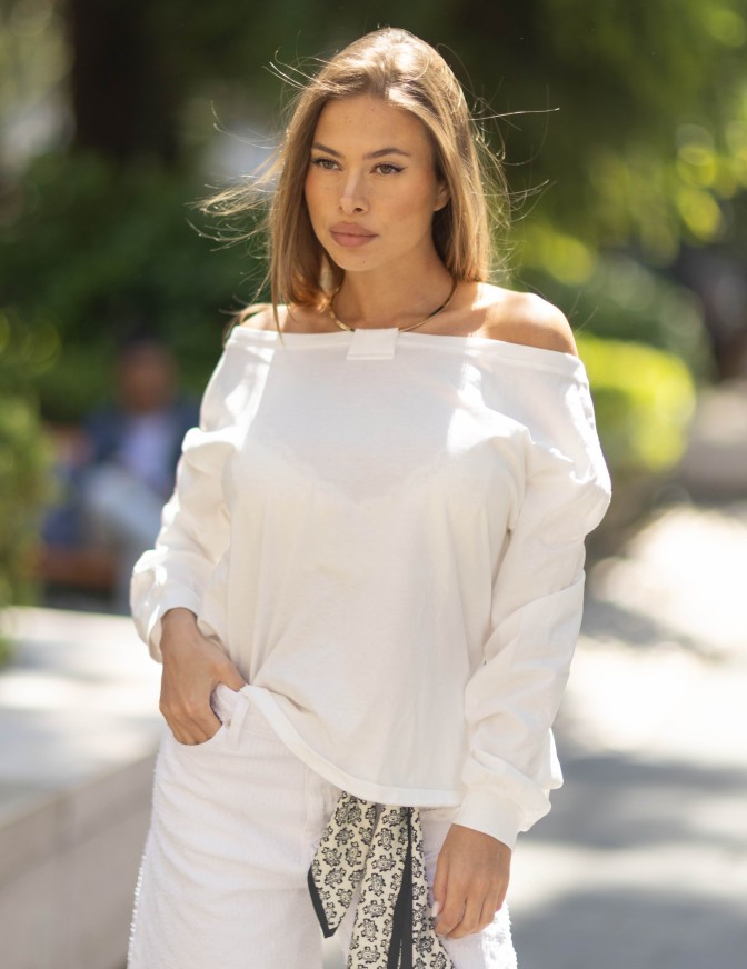 VICOLO TSHIRT  OVER COLLANA