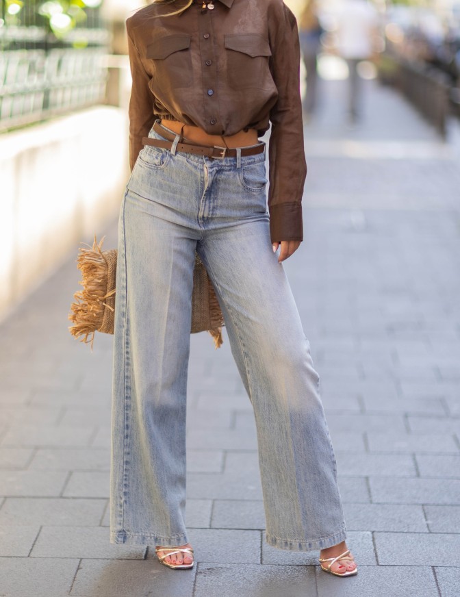 VICOLO JEANS  LARGO CINTURA