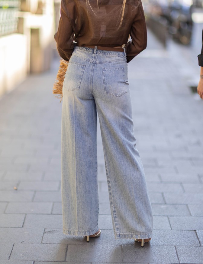 VICOLO JEANS  LARGO CINTURA