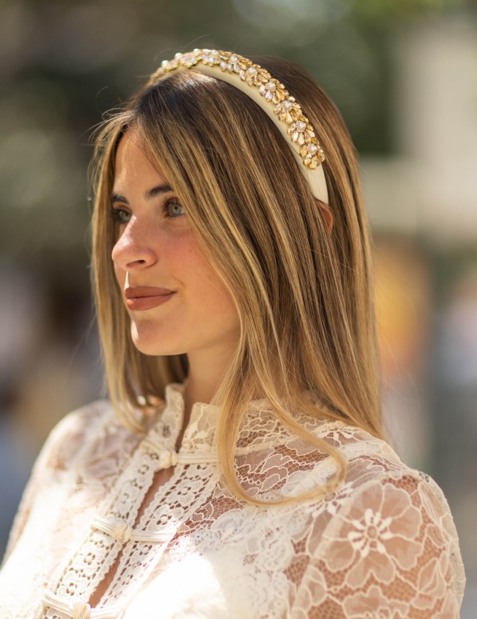 DOLLS CERCHIETTO  SLIM RASO...