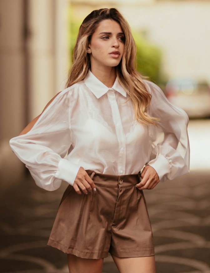 VICOLO CAMICIA  VELO APERTURE