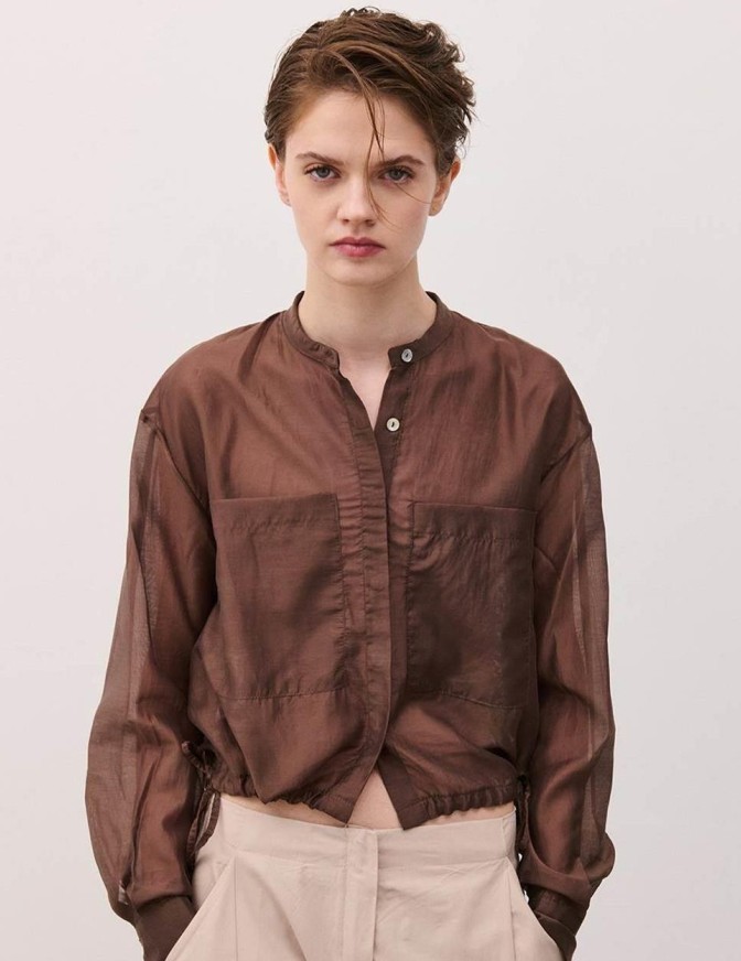 TWO WAY CAMICIA ORGANZA...