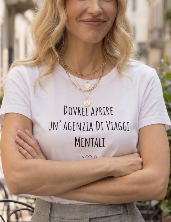 VICOLO TSHIRT STAMPA VIAGGI...