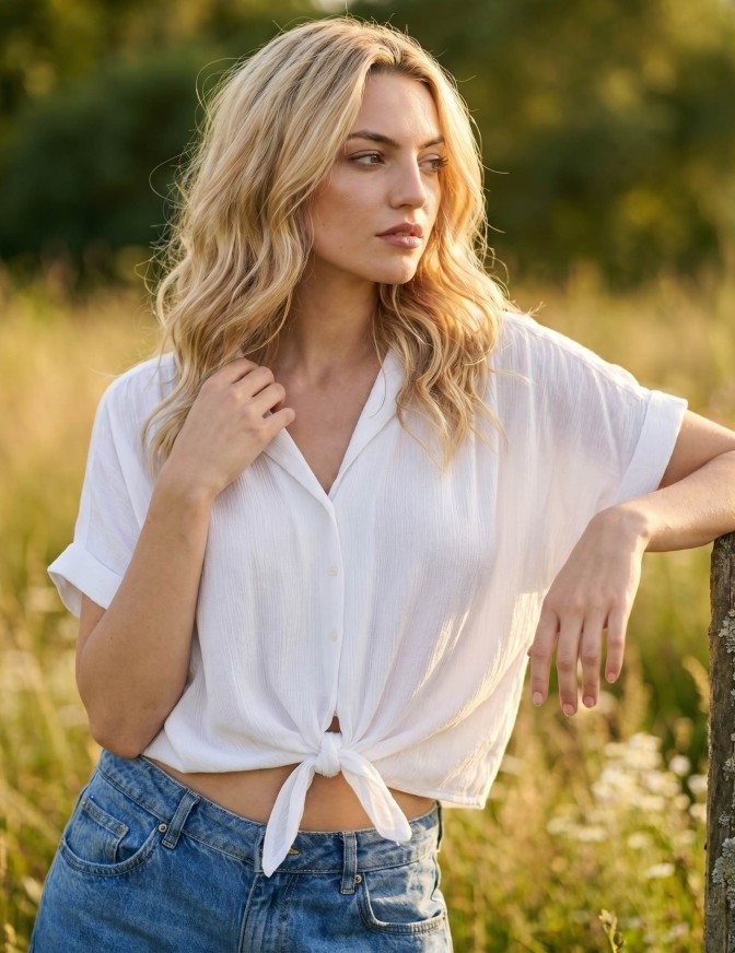 ONLY CAMICIA  NODO