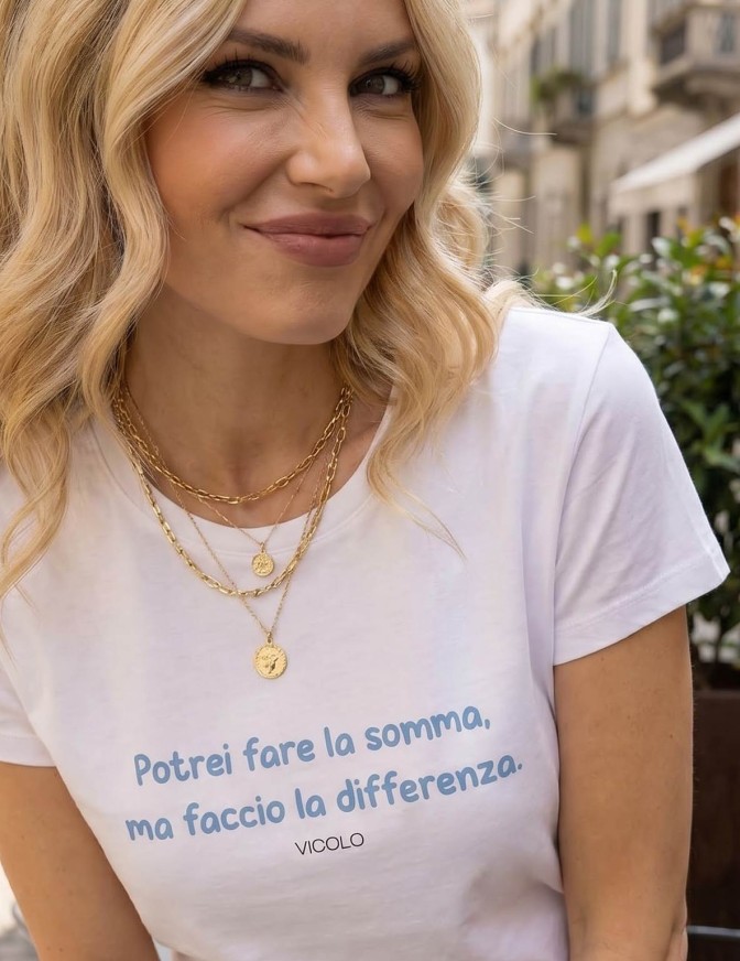 VICOLO TSHIRT STAMA FACCIO...