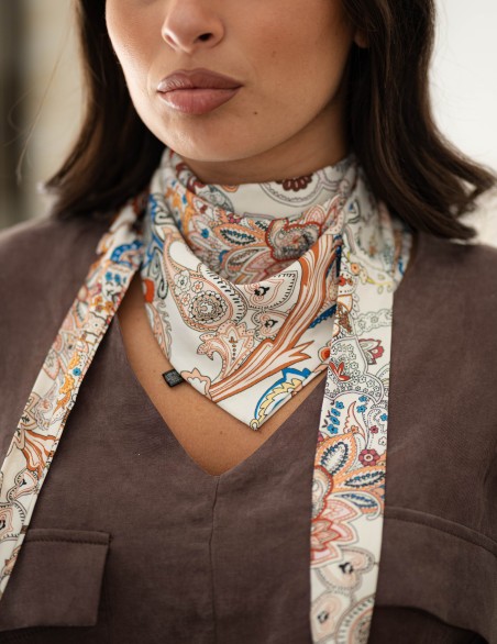 TWO WAY FOULARD  TRIANGOLO