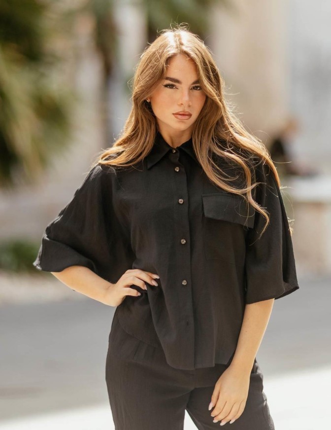 HAVEONE CAMICIA  BASIC TASCA