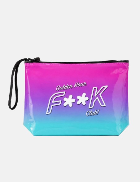 F**K BORSA SMALL PVC GOLDEN...