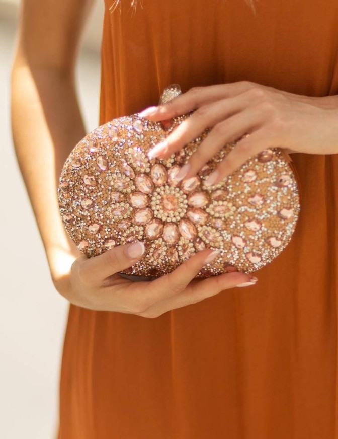 DOLLS BORSA SMALL FIORE STRASS