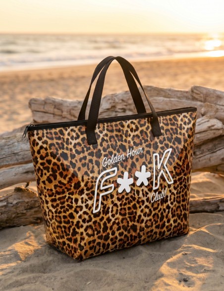 F**K BORSA BIG PVC GOLDEN HOUR