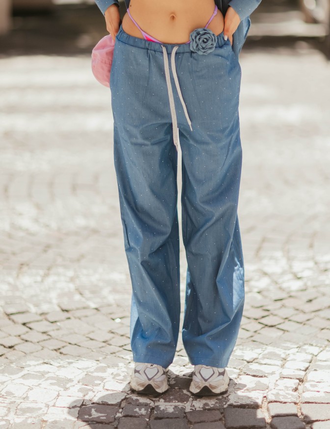 T+ART PANTALONI  DENIM...
