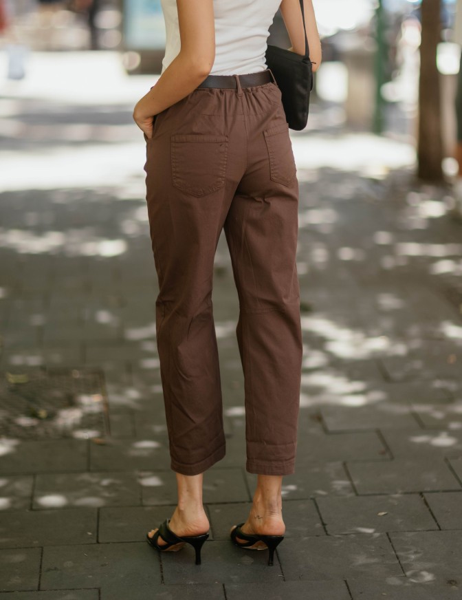 HAVEONE PANTALONI  CINTURA
