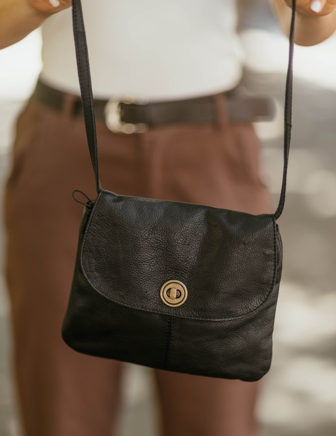 PIECES BORSA SMALL 100% PELLE
