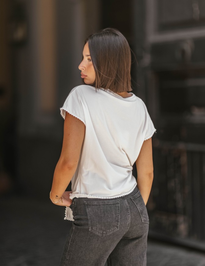 VICOLO TSHIRT  ASIMMETRICA