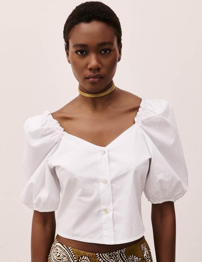 TWO WAY CAMICIA  CROP...