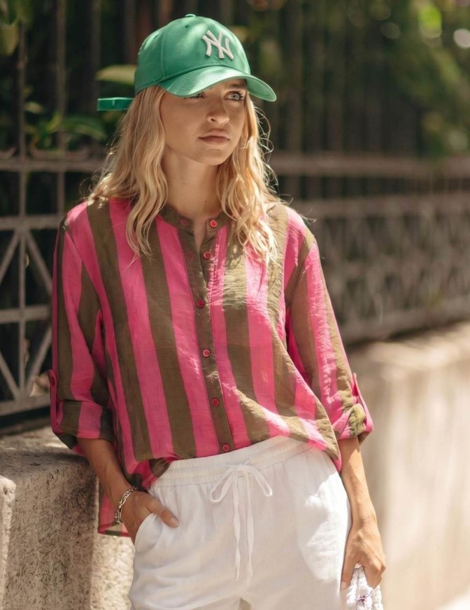HAVEONE CAMICIA  RIGHE