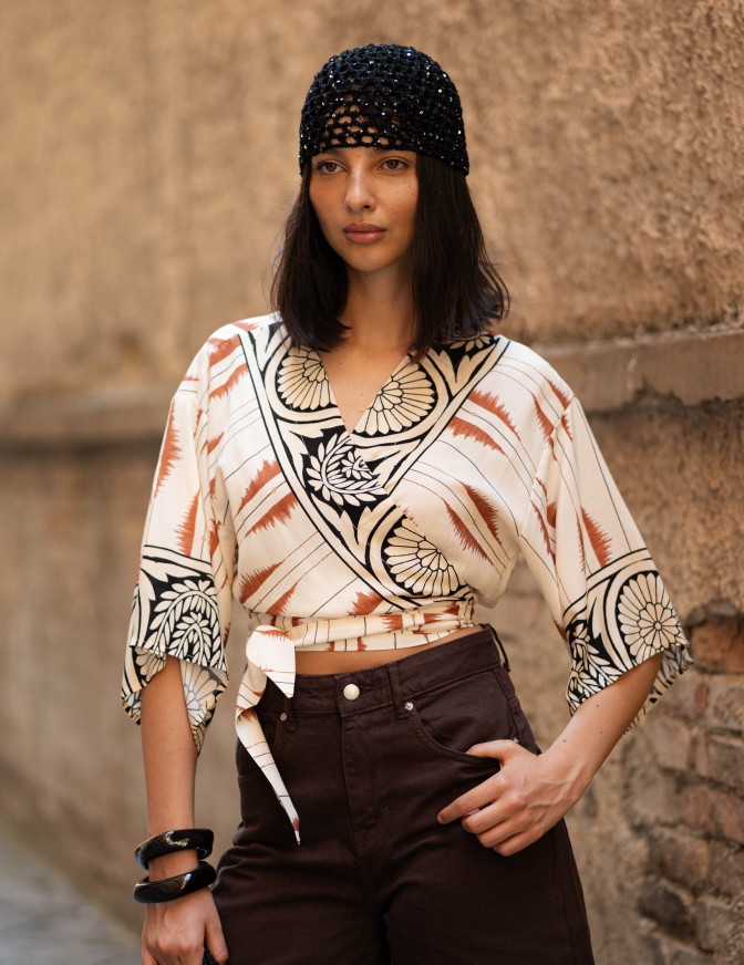 HAVEONE CAMICIA  KIMONO