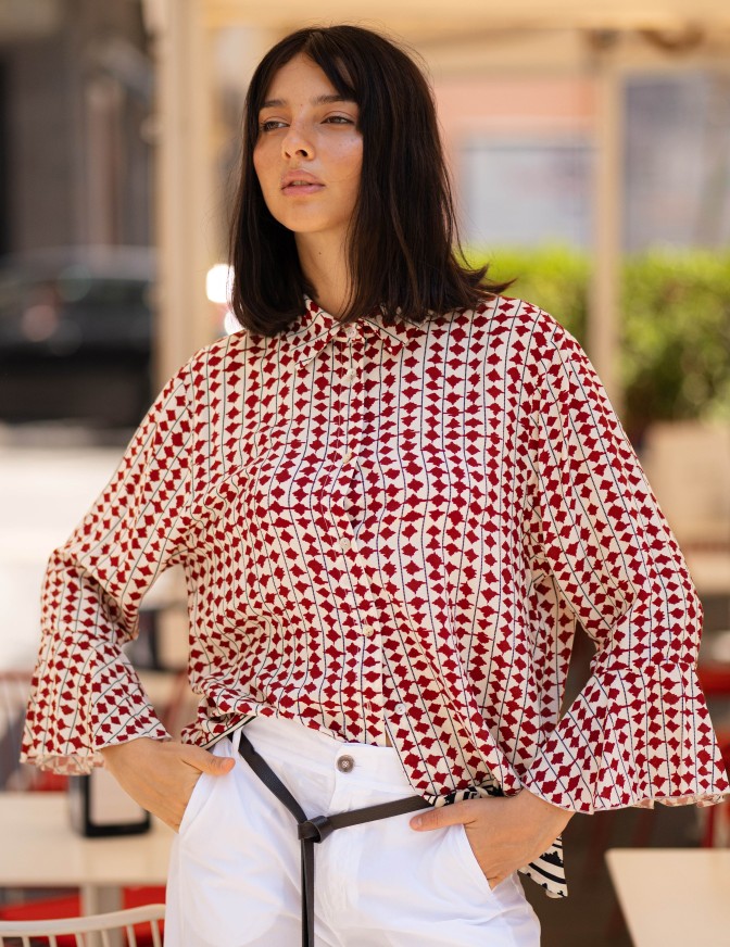 VICOLO CAMICIA  ROUCHE MANICHE