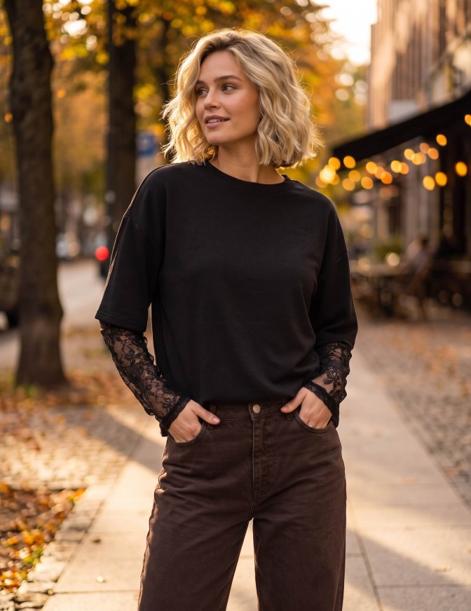 ONLY TSHIRTML PIZZO