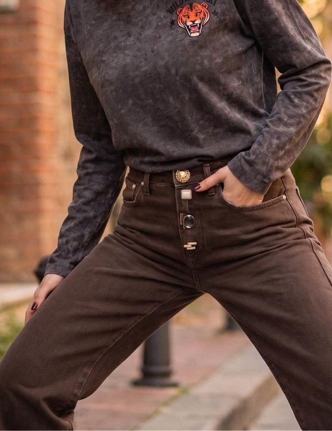 VICOLO JEANS  ZOE CAPRI