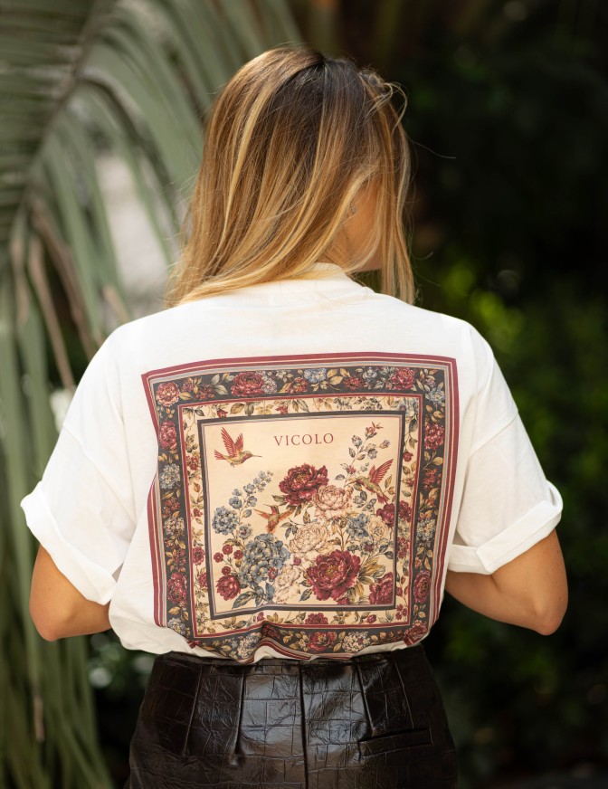 VICOLO TSHIRT  BIRD