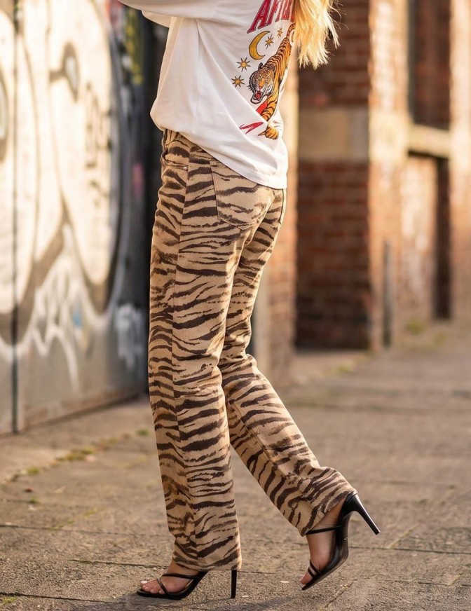 VICOLO JEANS  ZEBRA