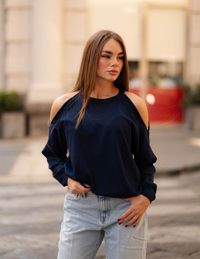 VICOLO MAGLIA  BUCHI SPALLE