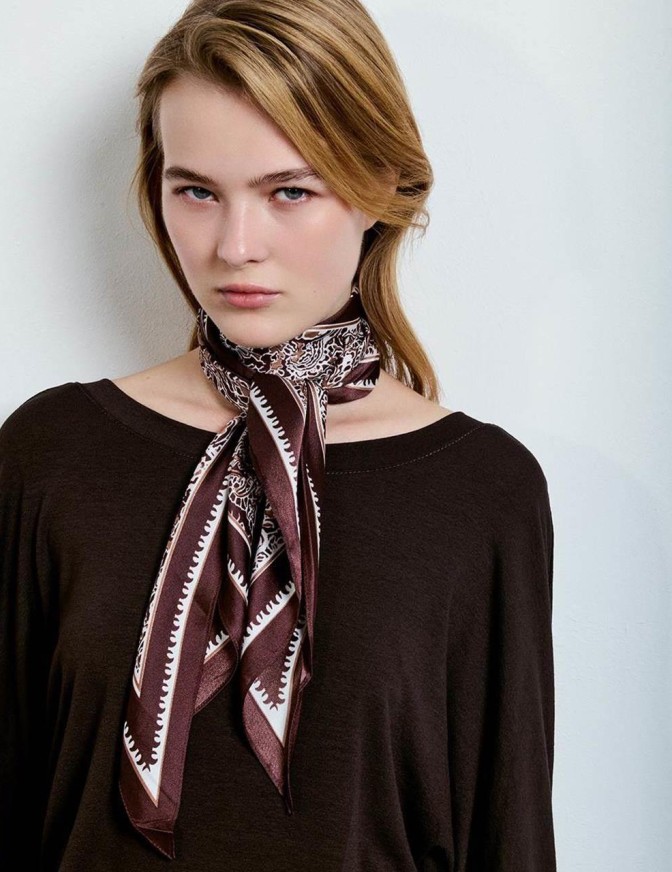TWO WAY FOULARD  CASHMERE