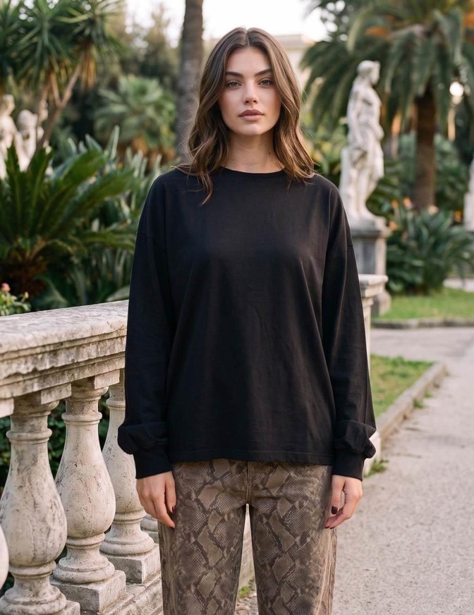 VICOLO TSHIRT  ML POLSINO