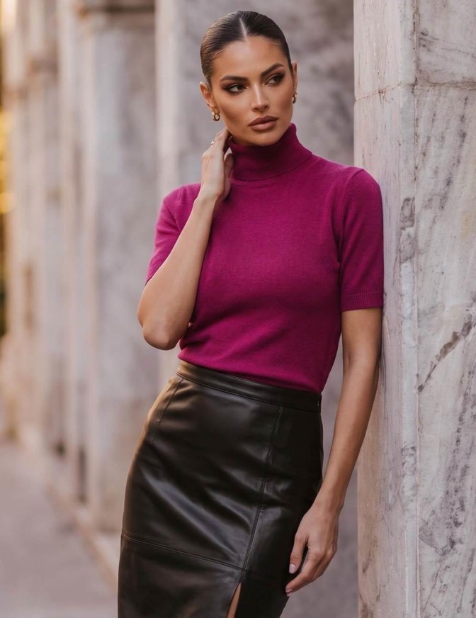 VICOLO MAGLIA  COLLO ALTO BASIC MM