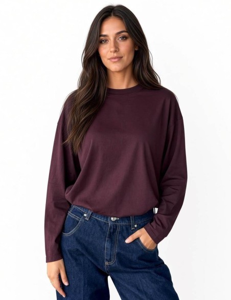 VICOLO TSHIRT OVER ML BASIC