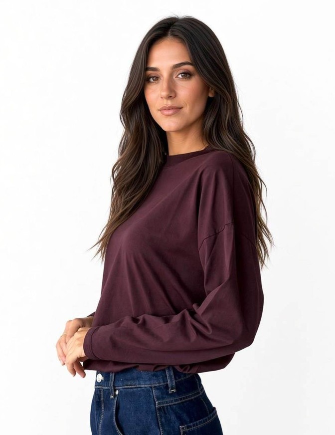 VICOLO TSHIRT OVER ML BASIC