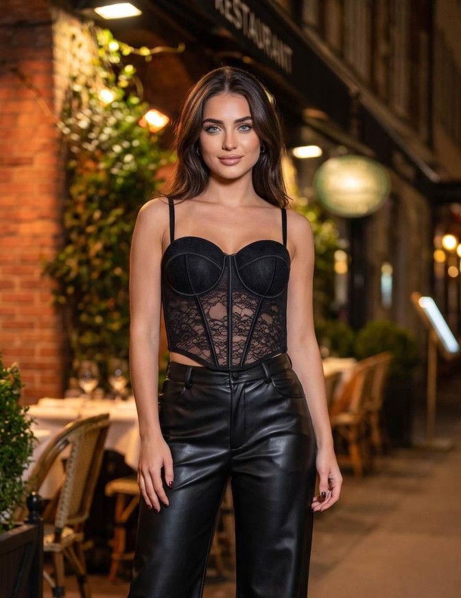 VICOLO TOP  BUSTIER PIZZO